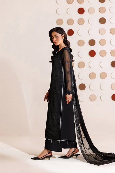 Farasha | Chiffon Threads 26 | Charcoal Whisper