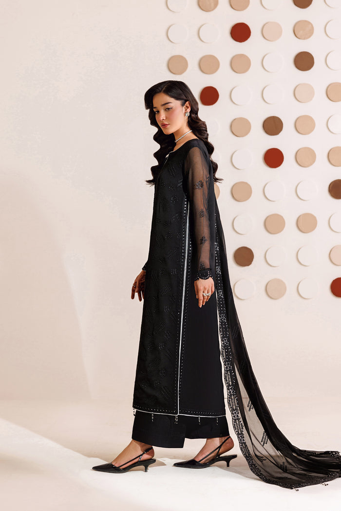 Farasha | Chiffon Threads 26 | Charcoal Whisper-2