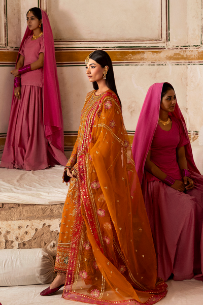 Emaan Adeel I The Empress Wedding Formals I SOLMIRA -  Emaan AdeelEMPLOYEES Ladies Clothes - Original Designer Dress - House of Maryam
