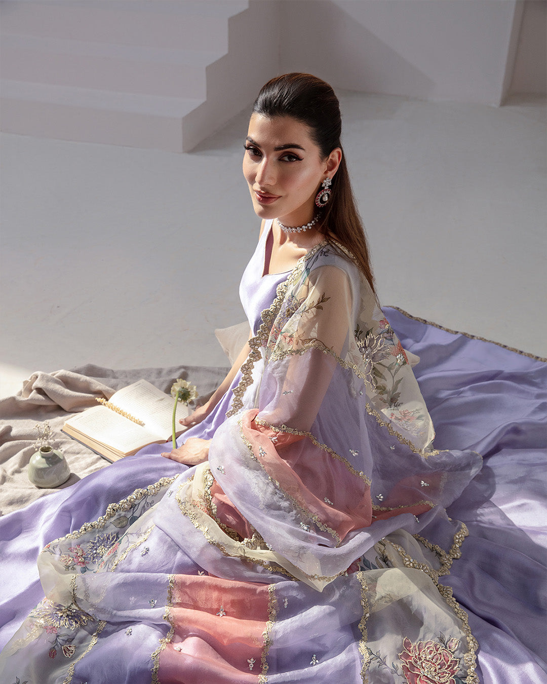 Faiza Saqlain | Lenora Luxury Pret | Keva -  Faiza Saqlain Formal - Original Designer Dress - House of Maryam