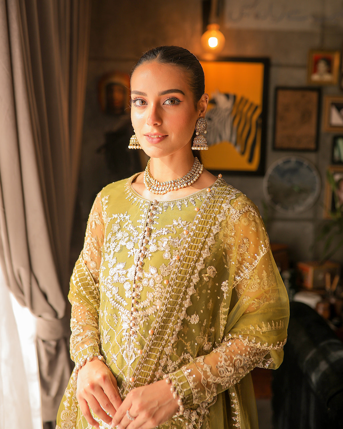 Faiza Saqlain | Nira Festive | Rozhin -  Faiza Saqlain Bridal -  House of Maryam