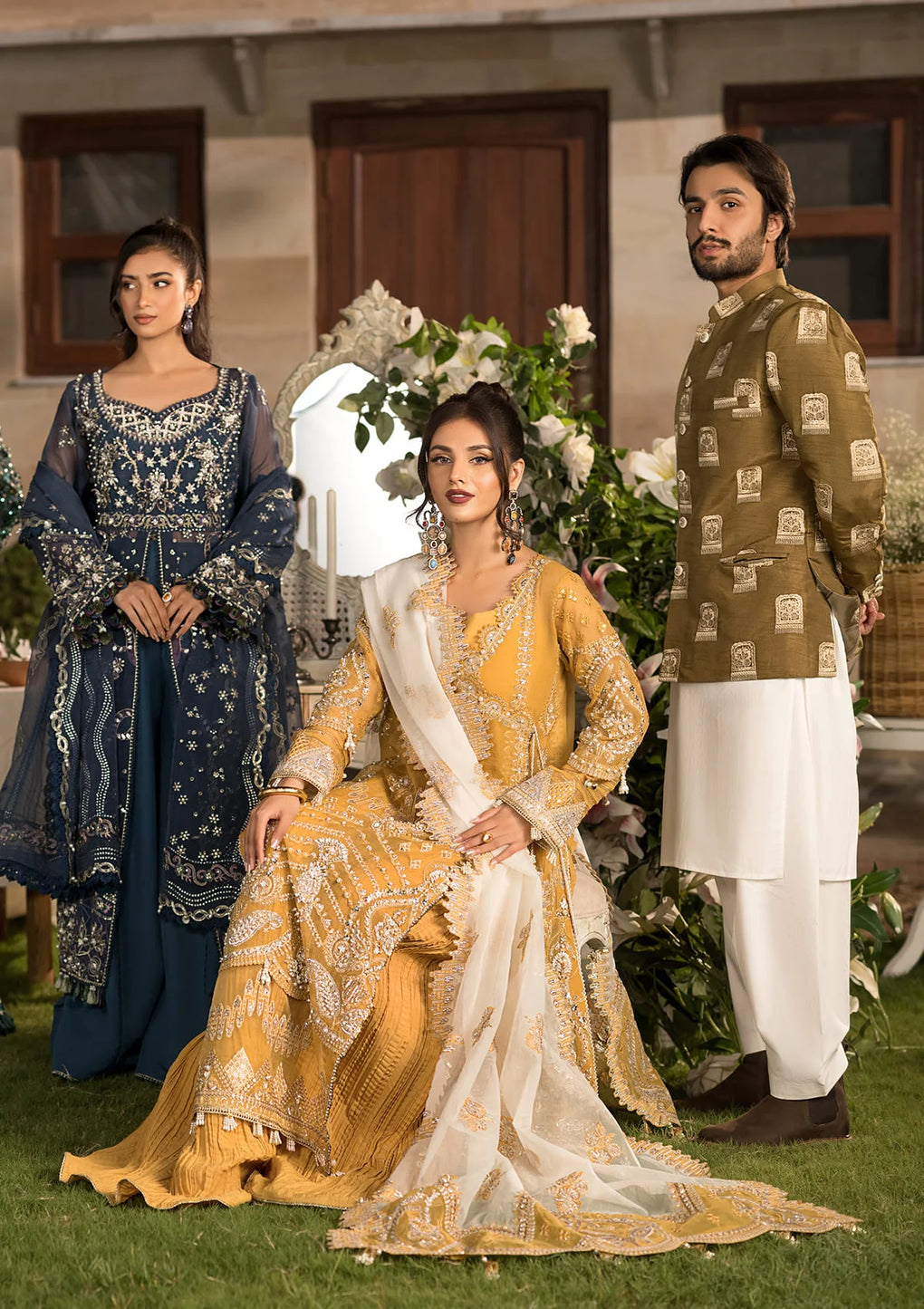 Elaf Premium | Formal Handwork Collection | EFH-07 SAHAR -  Elaf Premium Ladies Clothes - Original Designer Dress - House of Maryam