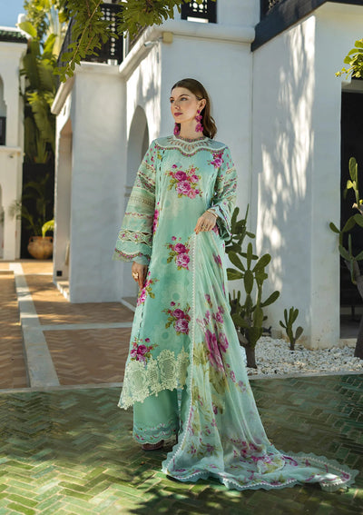 Elaf Premium | Signature 25 | ETS-03A TURQUOISE -  Elaf Premium Ladies Clothes - Original Designer Dress - House of Maryam