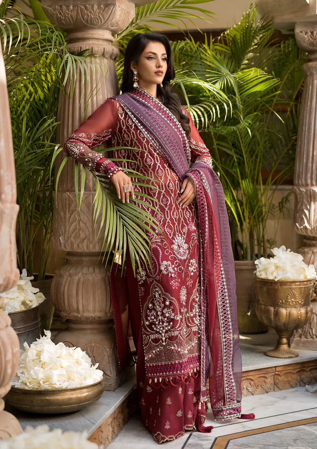 Elaf Premium | Formal Handwork Collection | EFH-06 GHAZAL -  Elaf Premium Ladies Clothes - Original Designer Dress - House of Maryam