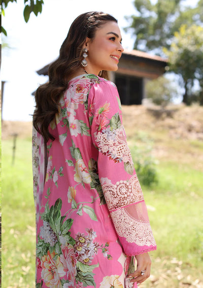 Elaf Premium | Prints Chikankari 24 | 03B PINK MUSE -  Elaf Premium Luxury - Original Designer Dress - House of Maryam