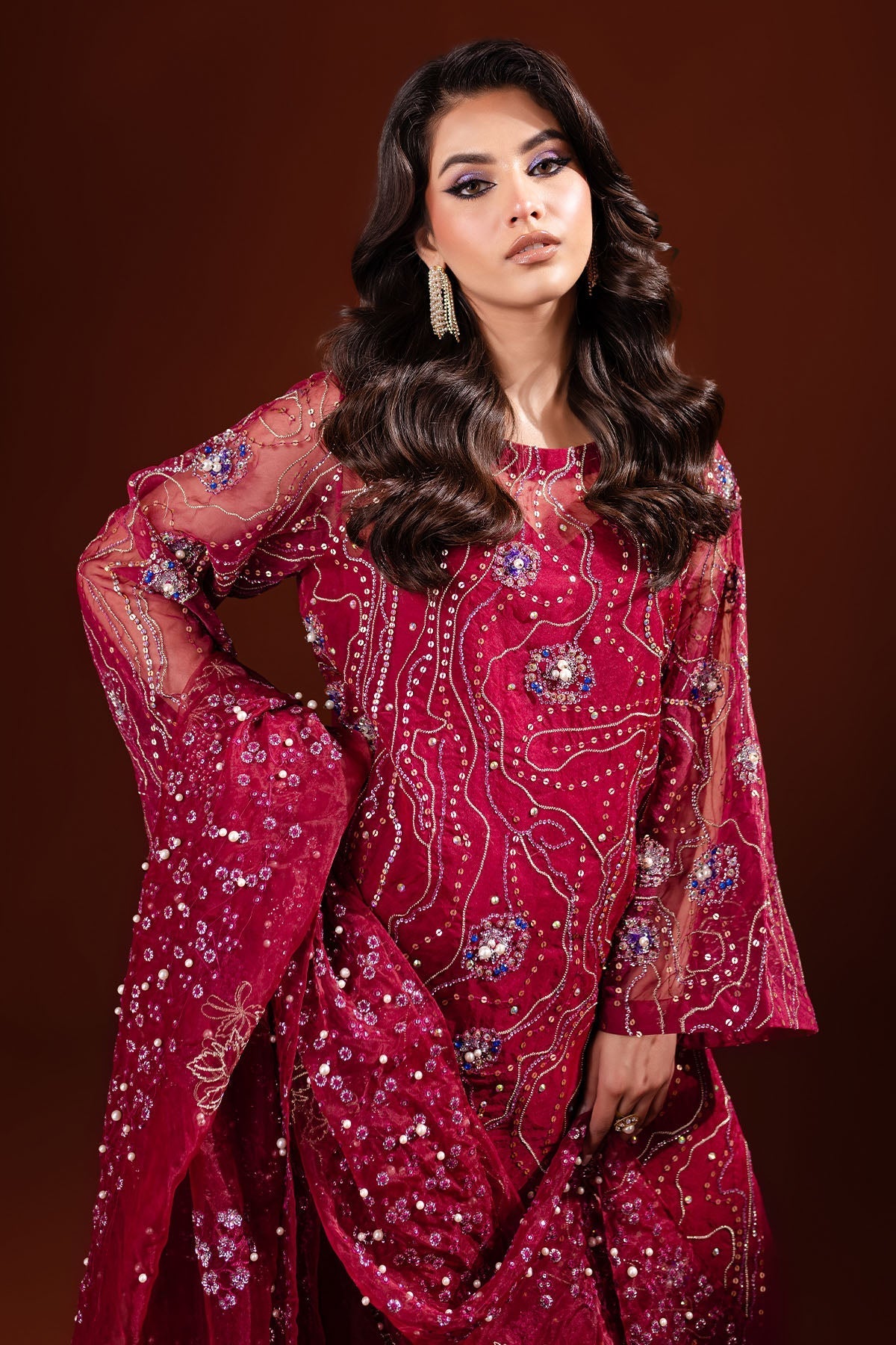 Nureh | Tiny Twinkles | NP-469 -  Nureh Formal - Original Designer Dress - House of Maryam