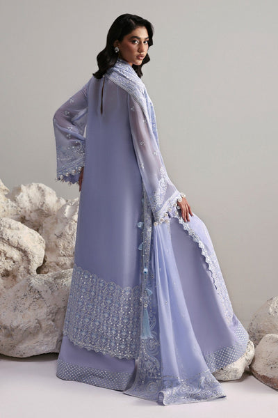 Afrozeh Vaelis lavender khaadi net formal suit, photo 2
