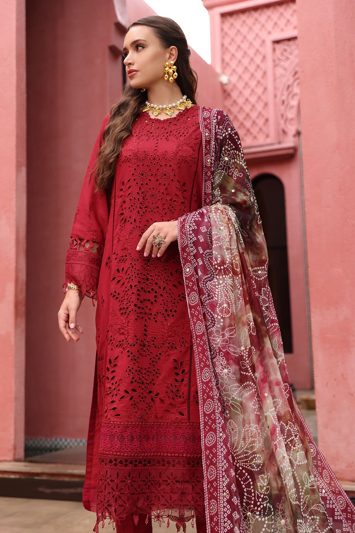 Nureh | Bazaar Lawn 25 | NE-109 -  Nureh Ladies Clothes - Original Designer Dress - House of Maryam