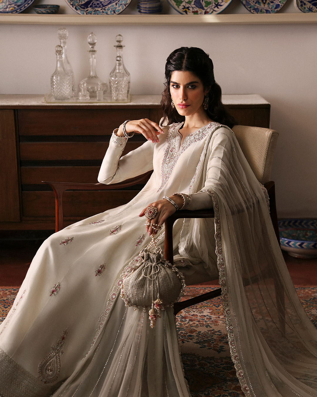 Faiza Saqlain | Mehermah Luxe Formals | Sabina -  Faiza Saqlain Formal - Original Designer Dress - House of Maryam