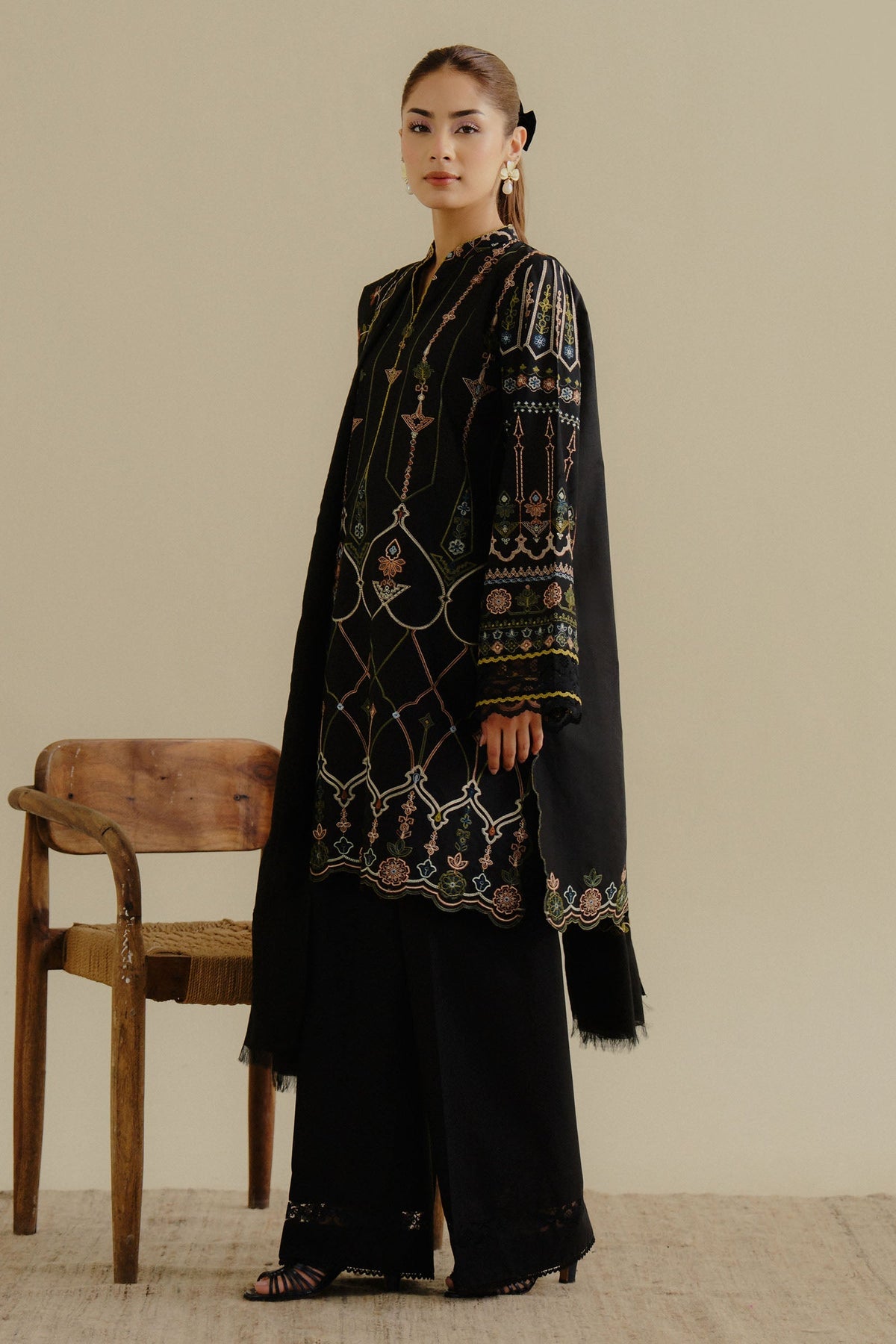 Zara Shahjahan | Coco Lawn 25 | Iris-2A -  Zara Shahjahan Ladies Clothes - Original Designer Dress - House of Maryam