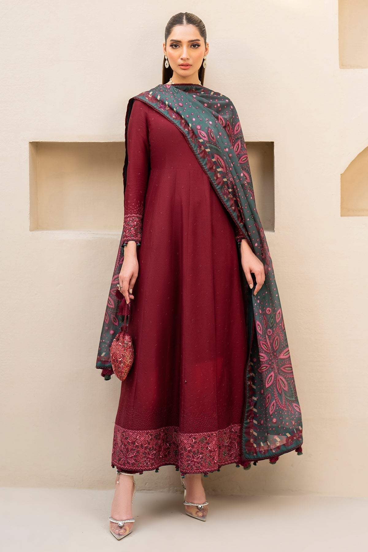 Jazmin | Irish Lawn SS 24 | D7 -  Jazmin Luxury - Original Designer Dress - House of Maryam