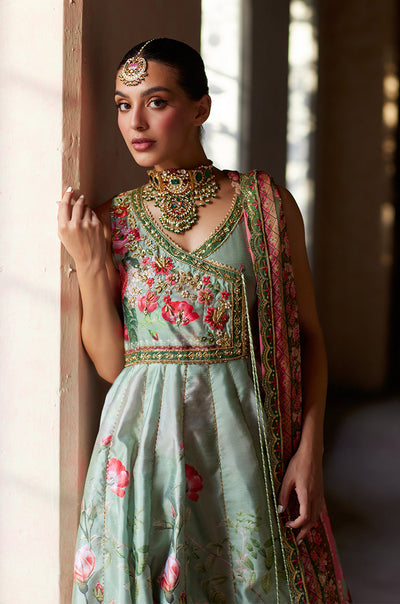Mina Hassan | Formal Dholki Collection | Amira -  Mina Hassan Ladies Clothes - Original Designer Dress - House of Maryam