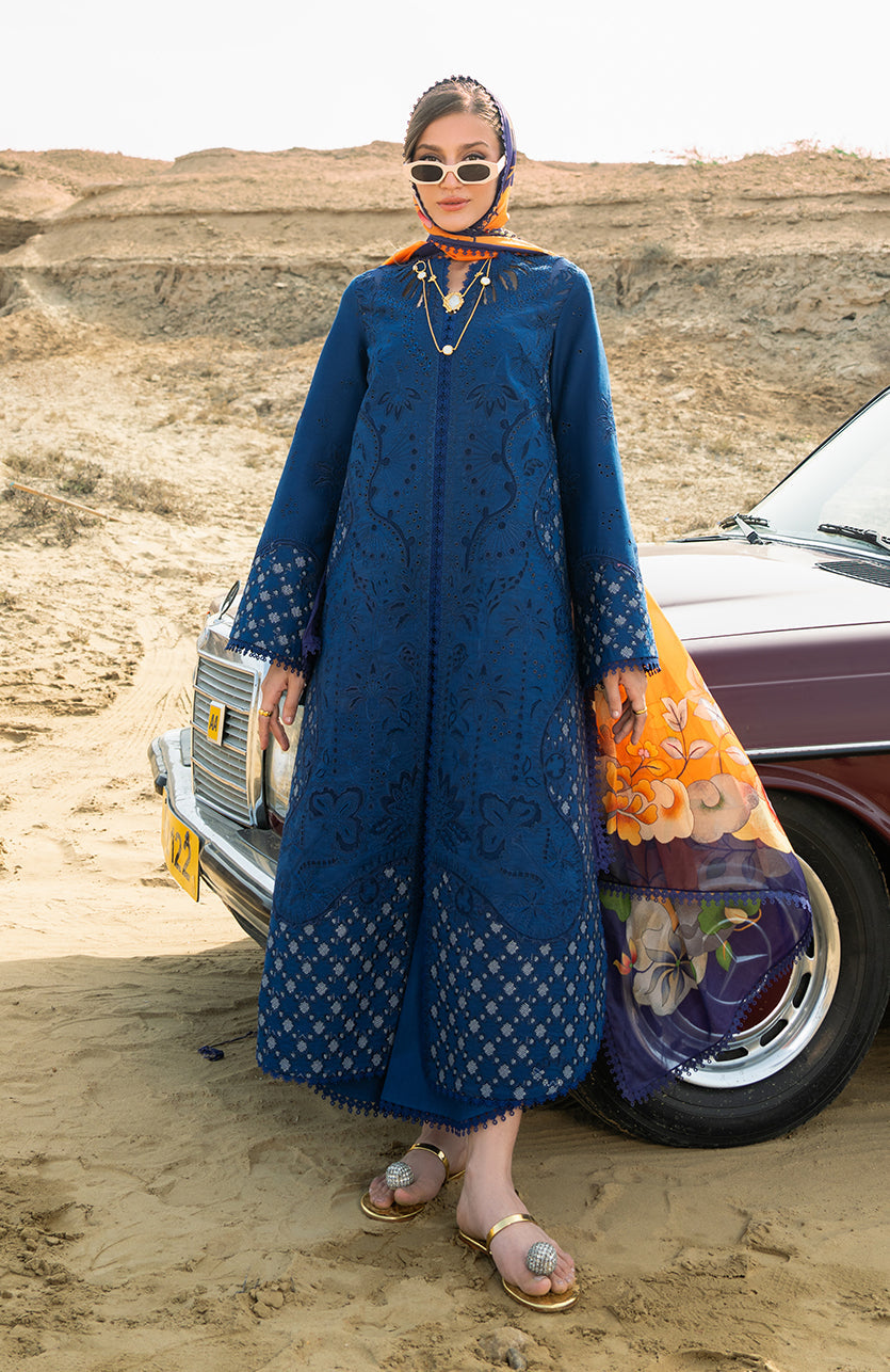 Soraya | Noa Summer Pret 25' | Azul -  Soraya  - Original Designer Dress - House of Maryam