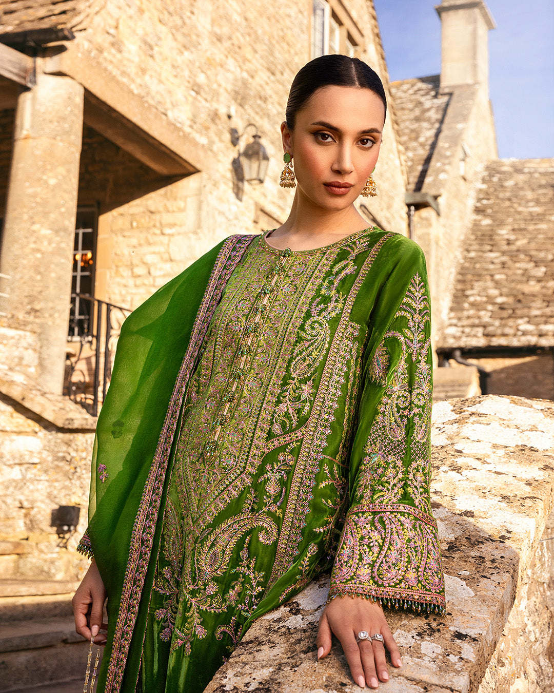 Faiza Saqlain | Adeen Formals | Tegan -  Faiza Saqlain Ladies Clothes - Original Designer Dress - House of Maryam