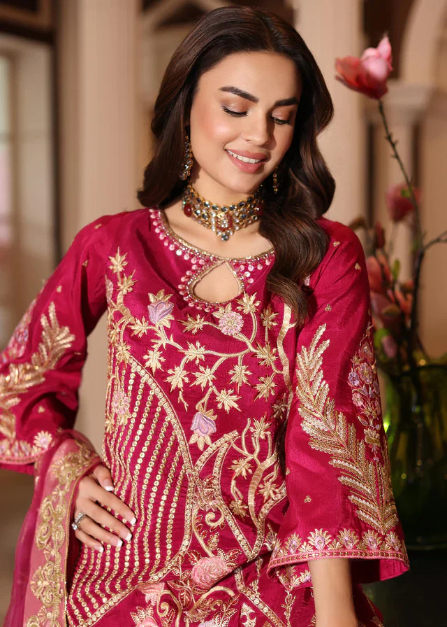 Waqas Shah | Meh-E-Nur | FREESIA -  Waqas Shah Bridal - Original Designer Dress - House of Maryam