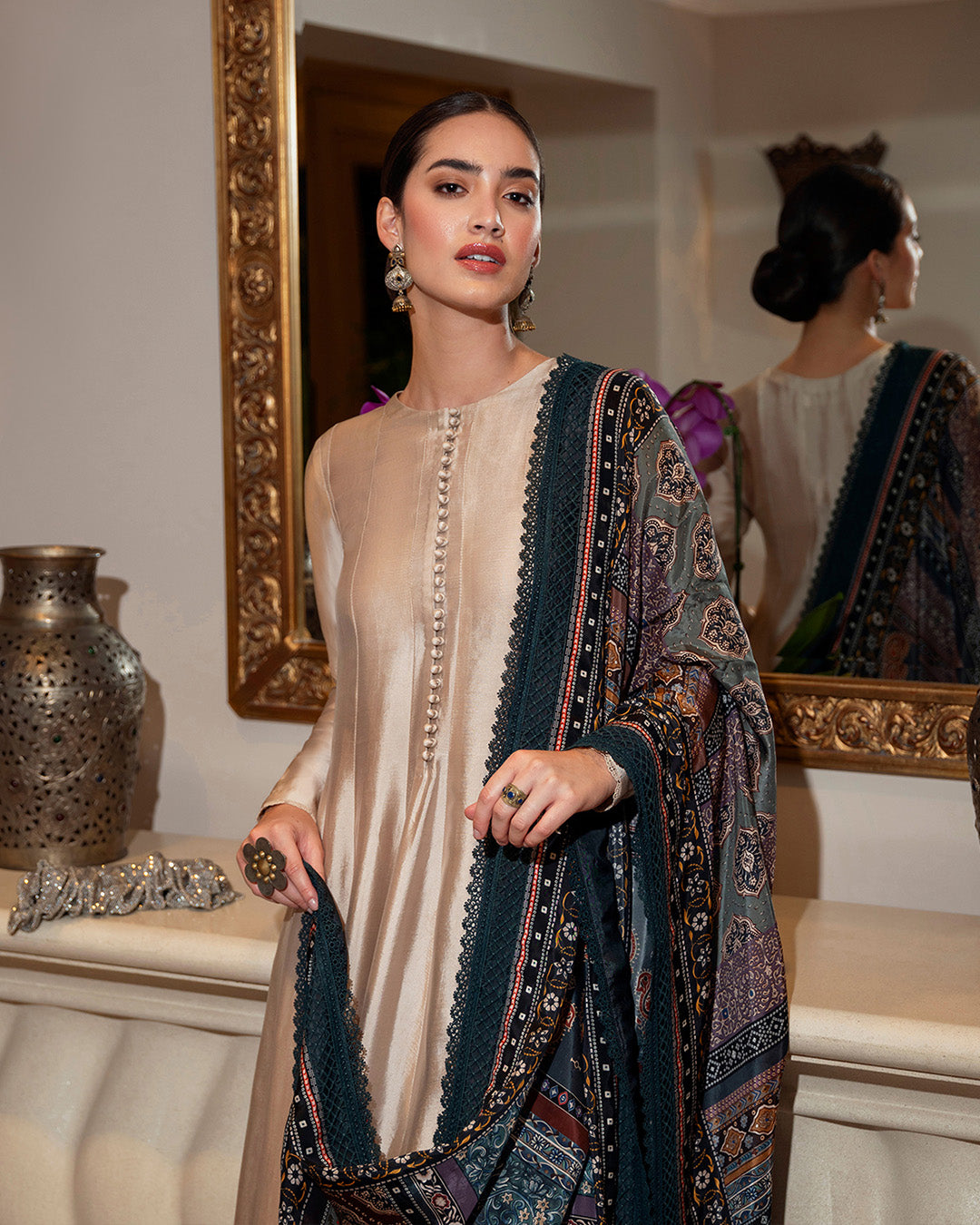 Faiza Saqlain | Zurina Luxury Pret | Leora by Designer Faiza Saqlain - House of Maryam - Pakistani Designer Ethnic Wear in {{ shop.shopifyCountryName }}