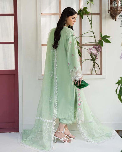 Zevk | Flora Festive Lawn | ROSEMARY -  Zevk Ladies Clothes - Original Designer Dress - House of Maryam