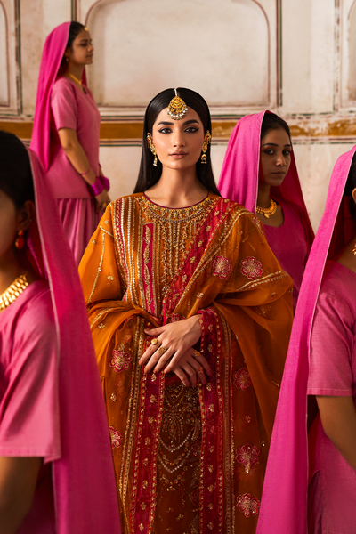 Emaan Adeel I The Empress Wedding Formals I SOLMIRA -  Emaan AdeelEMPLOYEES Ladies Clothes - Original Designer Dress - House of Maryam