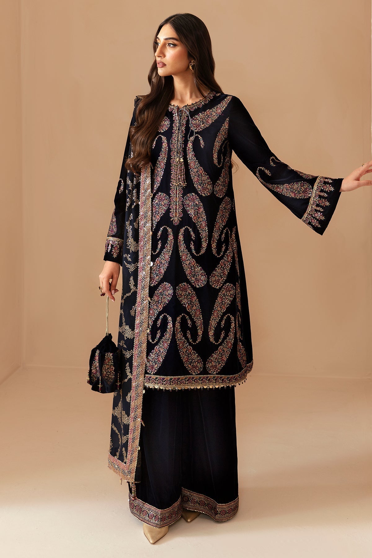 Jazmin | Velvet Edit 24 | Velvet Formal VF-2024 by Designer Jazmin - House of Maryam - Pakistani Designer Ethnic Wear in {{ shop.shopifyCountryName }}