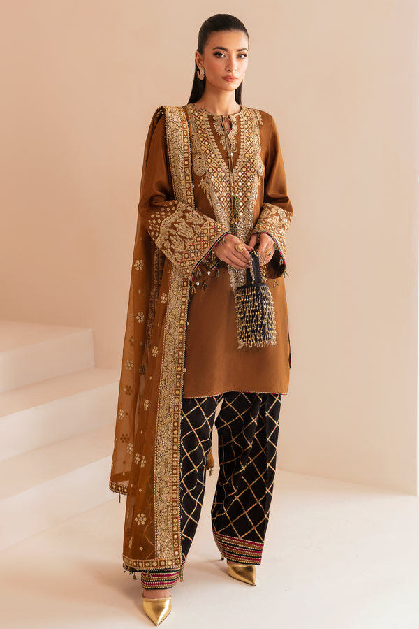 Jazmin | Formals Collection | Raw Silk UR-7037 -  Jazmin Formal - Original Designer Dress - House of Maryam