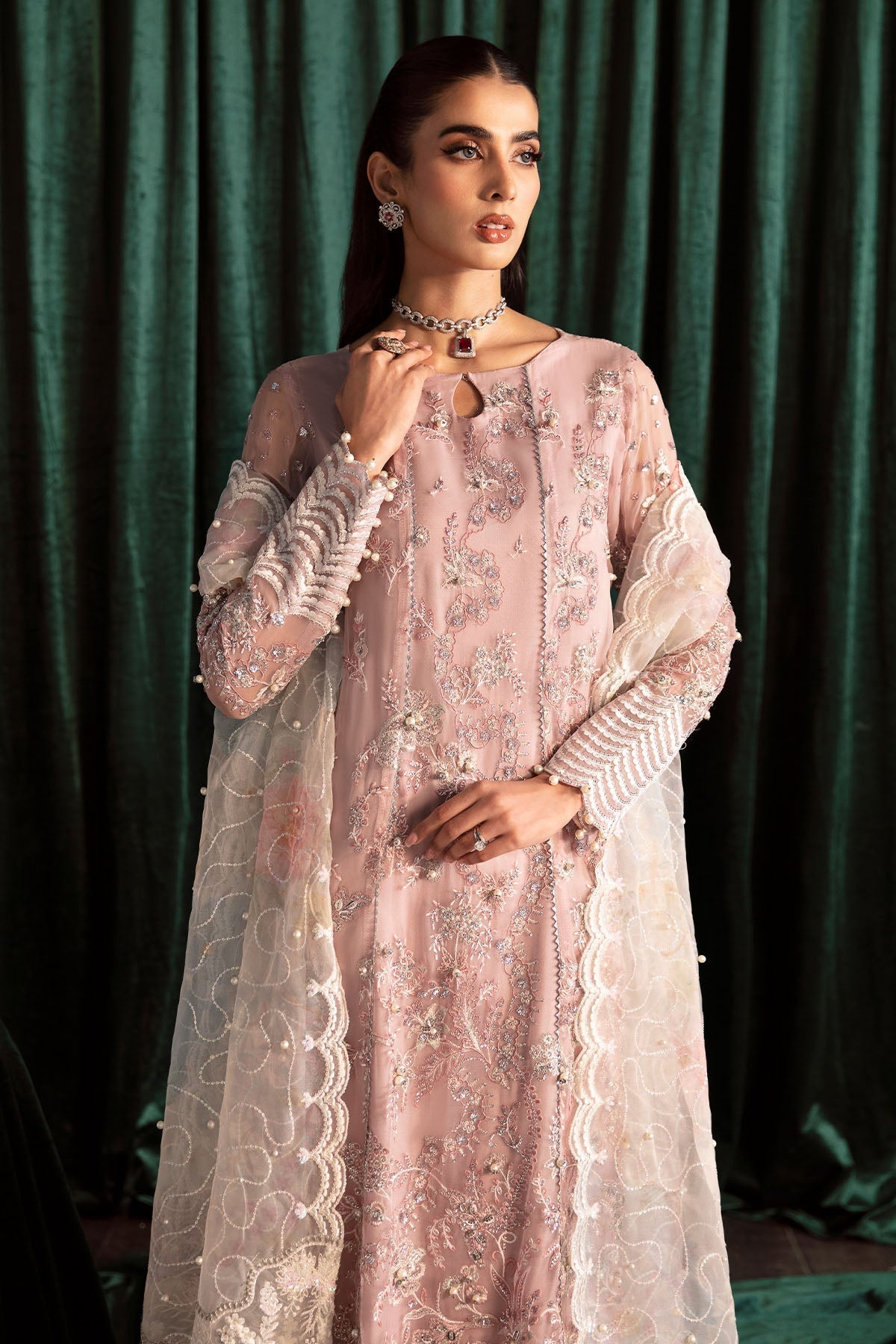 Nureh | Elanora Formal 24 | NEL-44 by Designer Nureh - House of Maryam - Pakistani Designer Ethnic Wear in {{ shop.shopifyCountryName }}