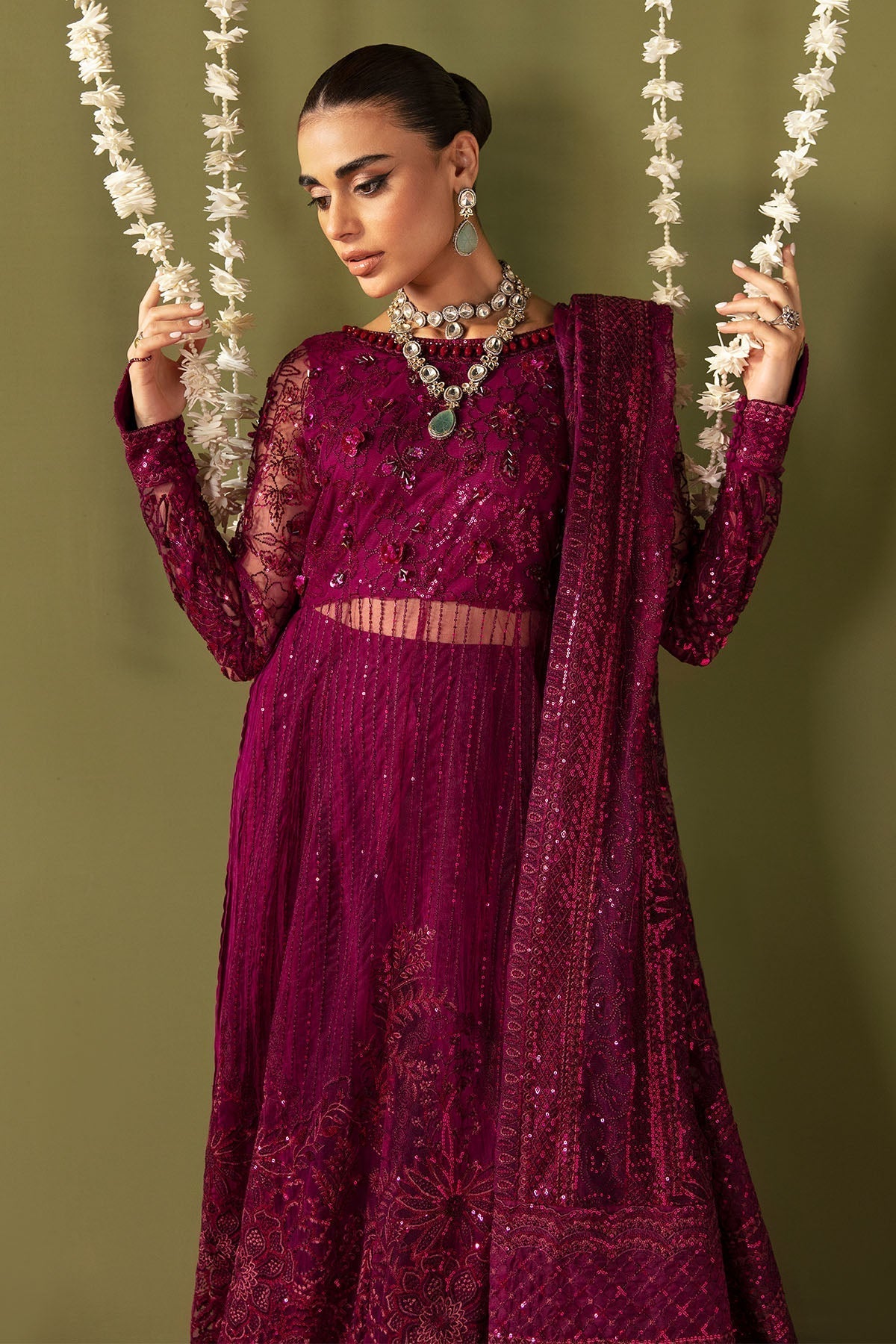 Nureh | Jhoomro Wedding Formals | NL-56 - ANARI -  Nureh Bridal - Original Designer Dress - House of Maryam