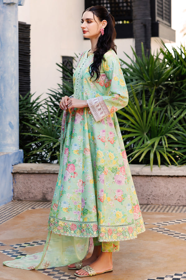 Farasha | Printed Essentials | Mint Dew -  Farasha Ladies Clothes - Original Designer Dress - House of Maryam
