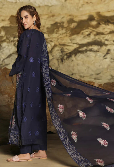 Humdum | Afsoon Lawn 24 | D08 -  HumDum Luxury - Original Designer Dress - House of Maryam