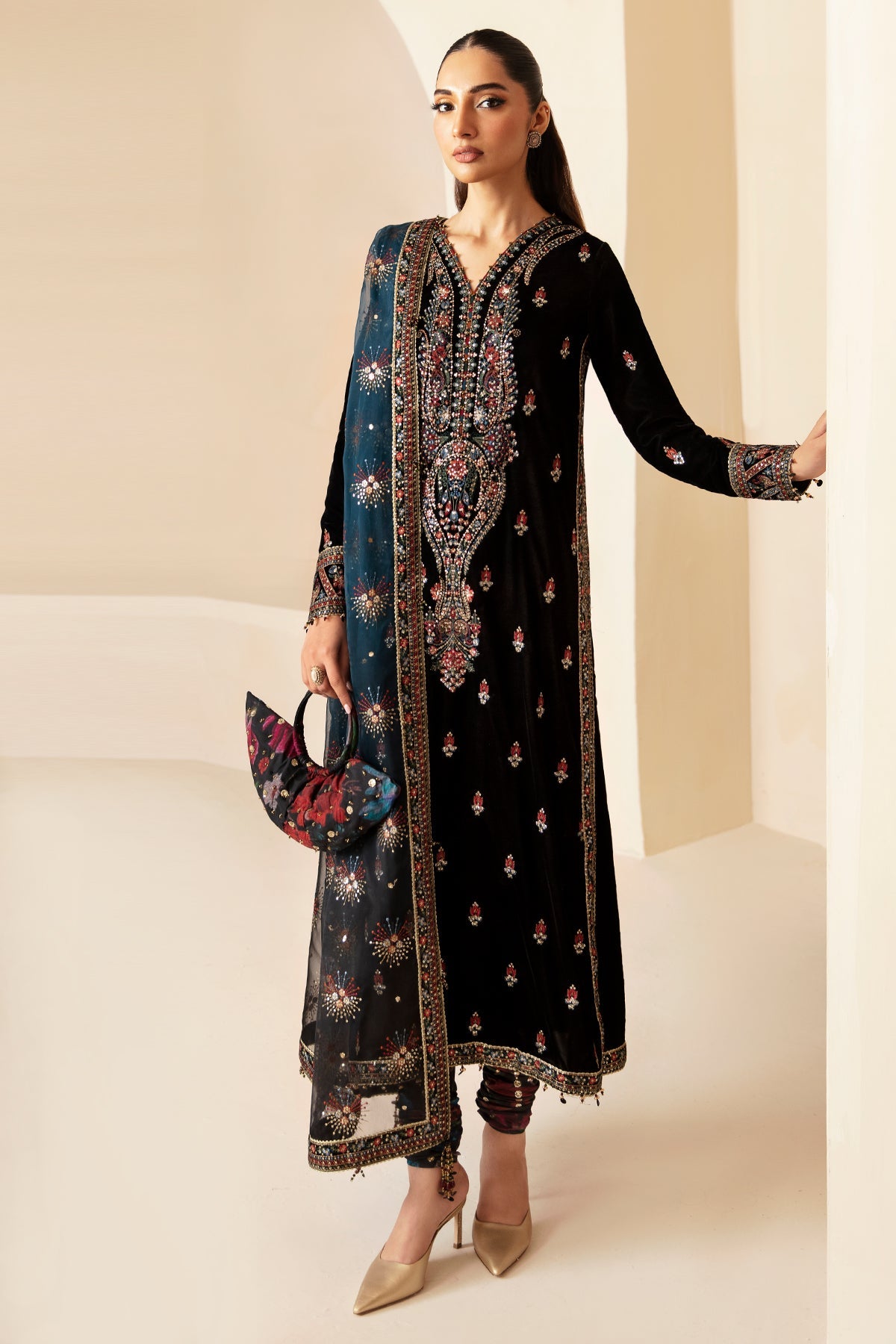 Jazmin | Velvet Edit 24 |  Velvet Formal VF-2028 -  Jazmin Formal - Original Designer Dress - House of Maryam