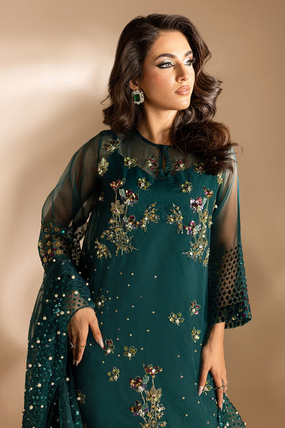 Nureh | Tiny Twinkles | TW-01 TEAL DREAM -  Nureh Luxury - Original Designer Dress - House of Maryam