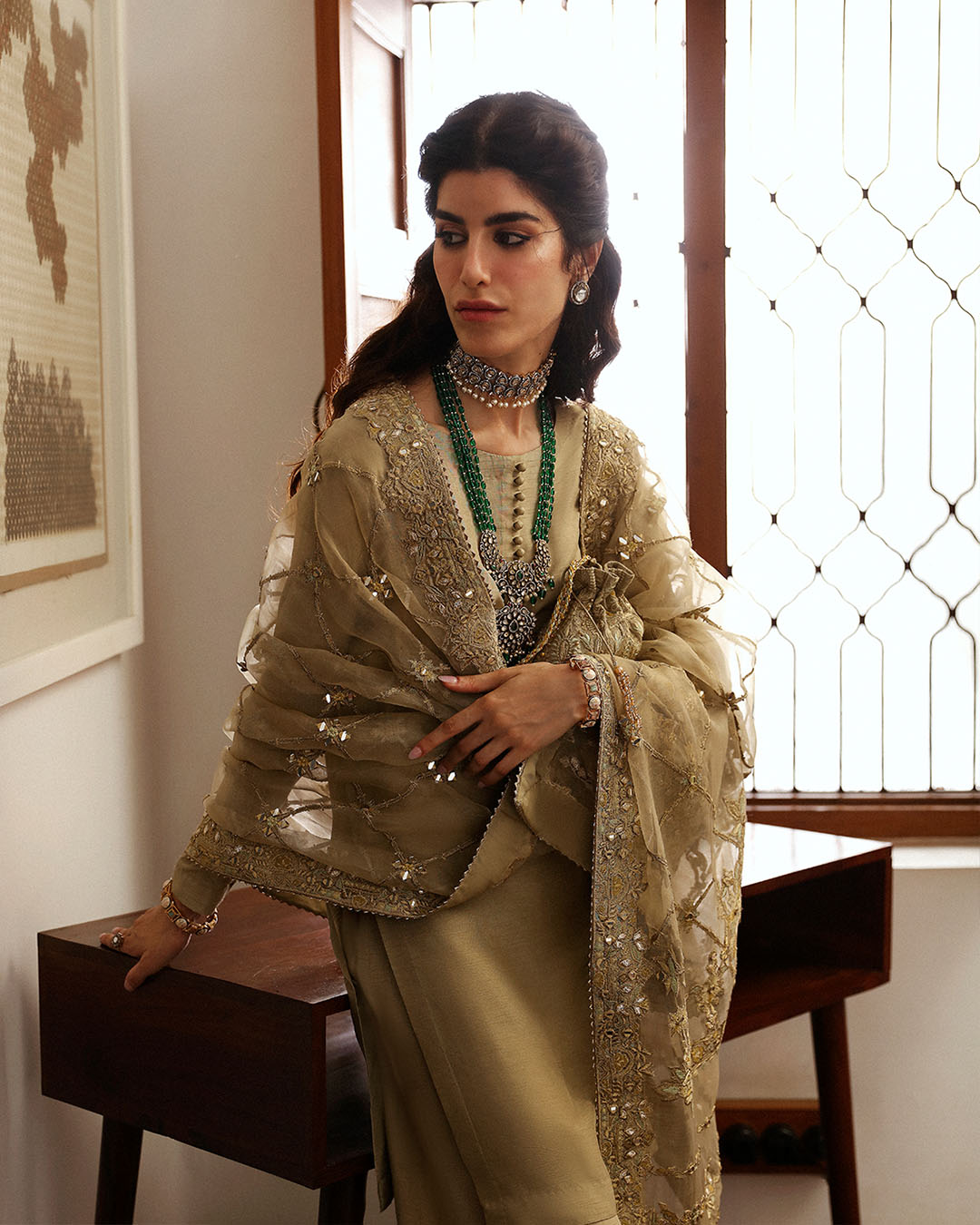 Faiza Saqlain | Mehermah Luxe Formals | Nainsi -  Faiza Saqlain Formal - Original Designer Dress - House of Maryam