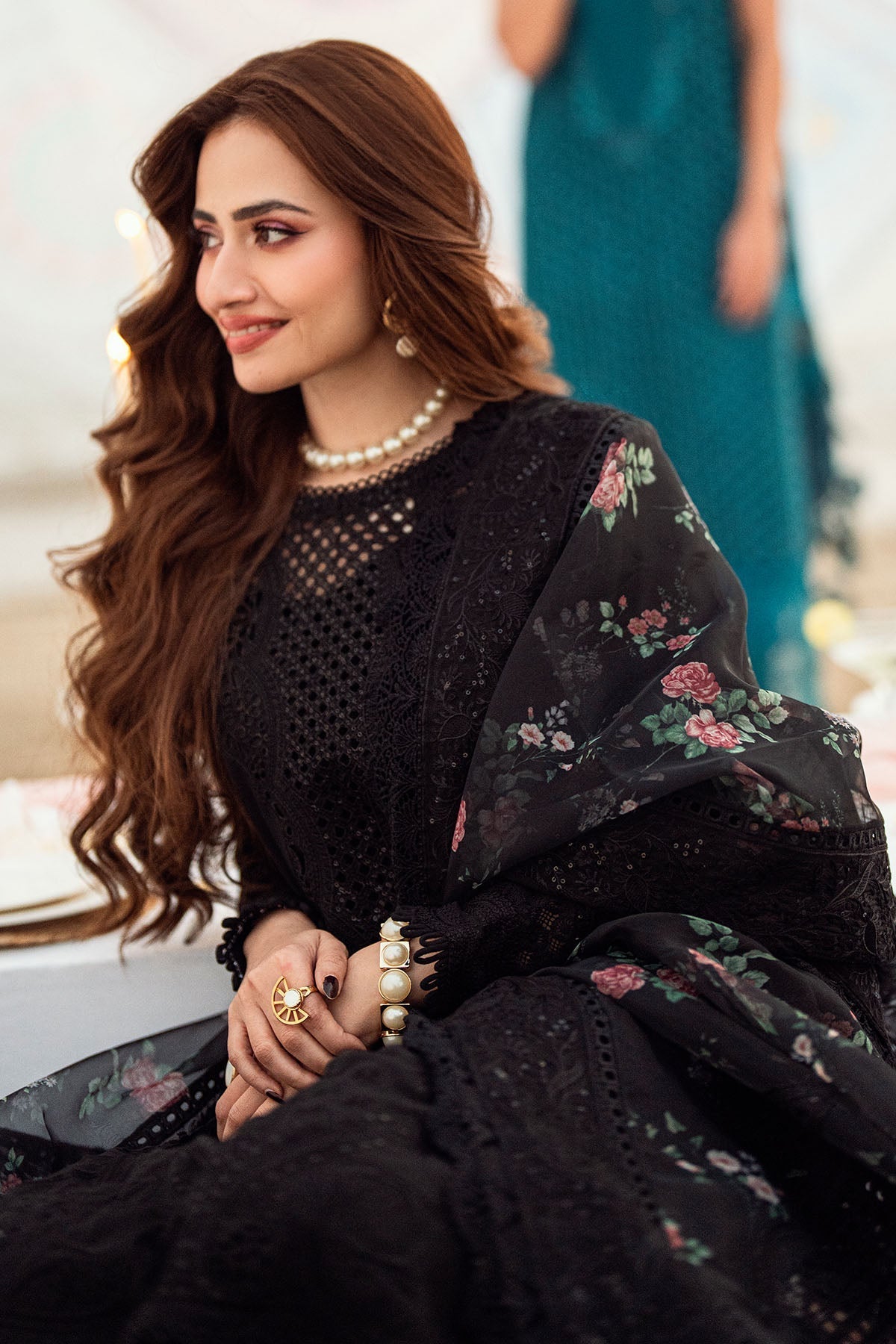 Nureh | Khuwab Luxury Lawn | NE-151 -  Nureh Ladies Clothes - Original Designer Dress - House of Maryam