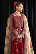 Nureh | Maya Velvet 23 | Elisa by Designer Nureh - House of Maryam - Pakistani Designer Ethnic Wear in {{ shop.shopifyCountryName }}