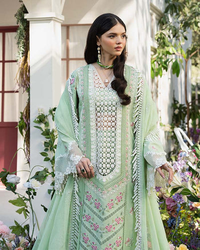 Zevk | Flora Festive Lawn | ROSEMARY -  Zevk Ladies Clothes - Original Designer Dress - House of Maryam