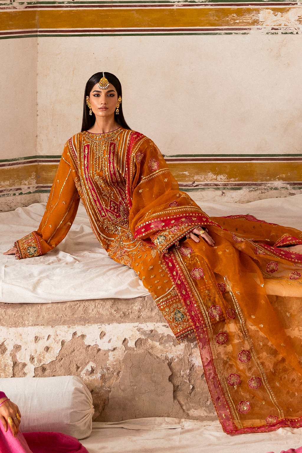 Emaan Adeel I The Empress Wedding Formals I SOLMIRA -  Emaan AdeelEMPLOYEES Ladies Clothes - Original Designer Dress - House of Maryam