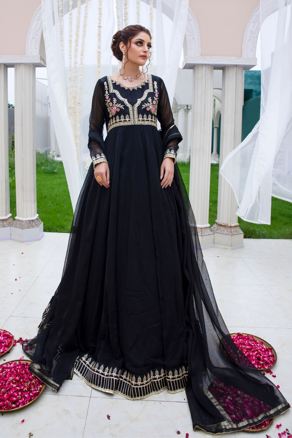 Hania & Umaimaz | Festive Collection | Kajal -  Hania & Umaima  - Original Designer Dress - House of Maryam