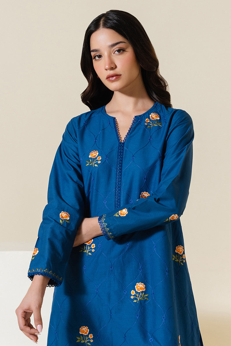 Cross Stitch | Basic Pret | Indigo Zeal Embroidered Shirt, image 5