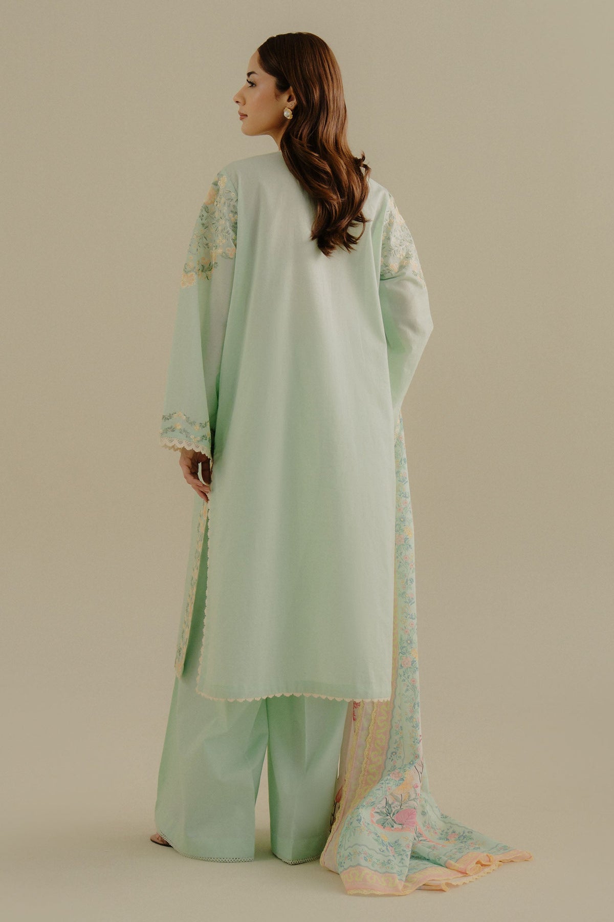 Zara Shahjahan | Coco Lawn 25 | Velin-7A -  Zara Sahjahan  - Original Designer Dress - House of Maryam