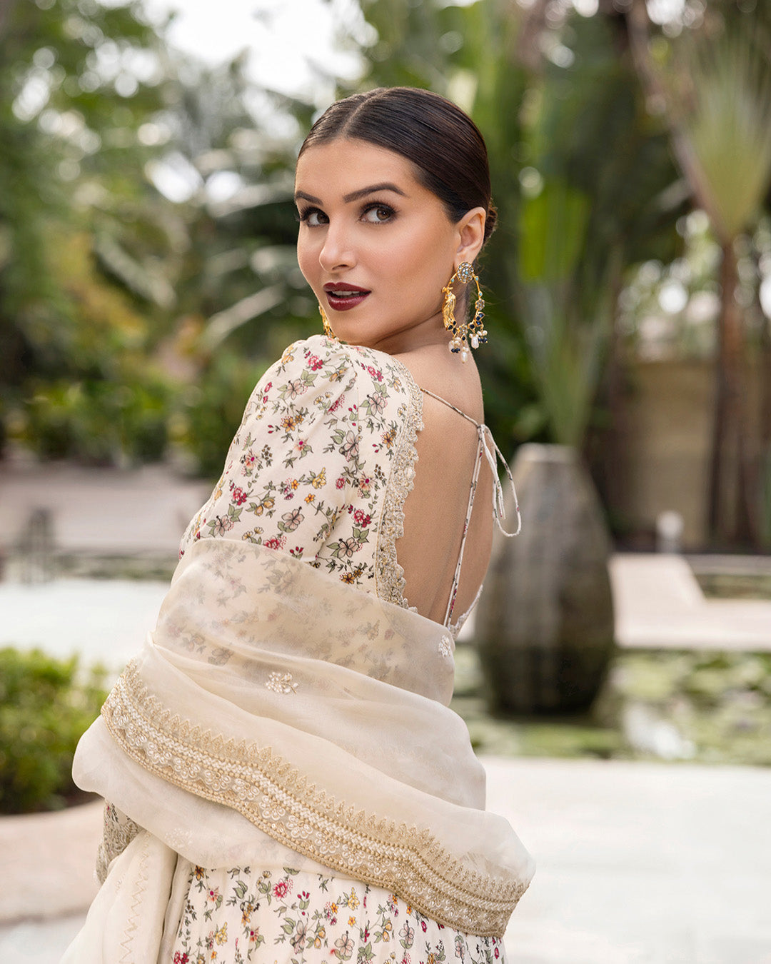 Faiza Saqlain | Zinnia Lawn 25 | Vinika -  Faiza Saqlain Ladies Clothes - Original Designer Dress - House of Maryam