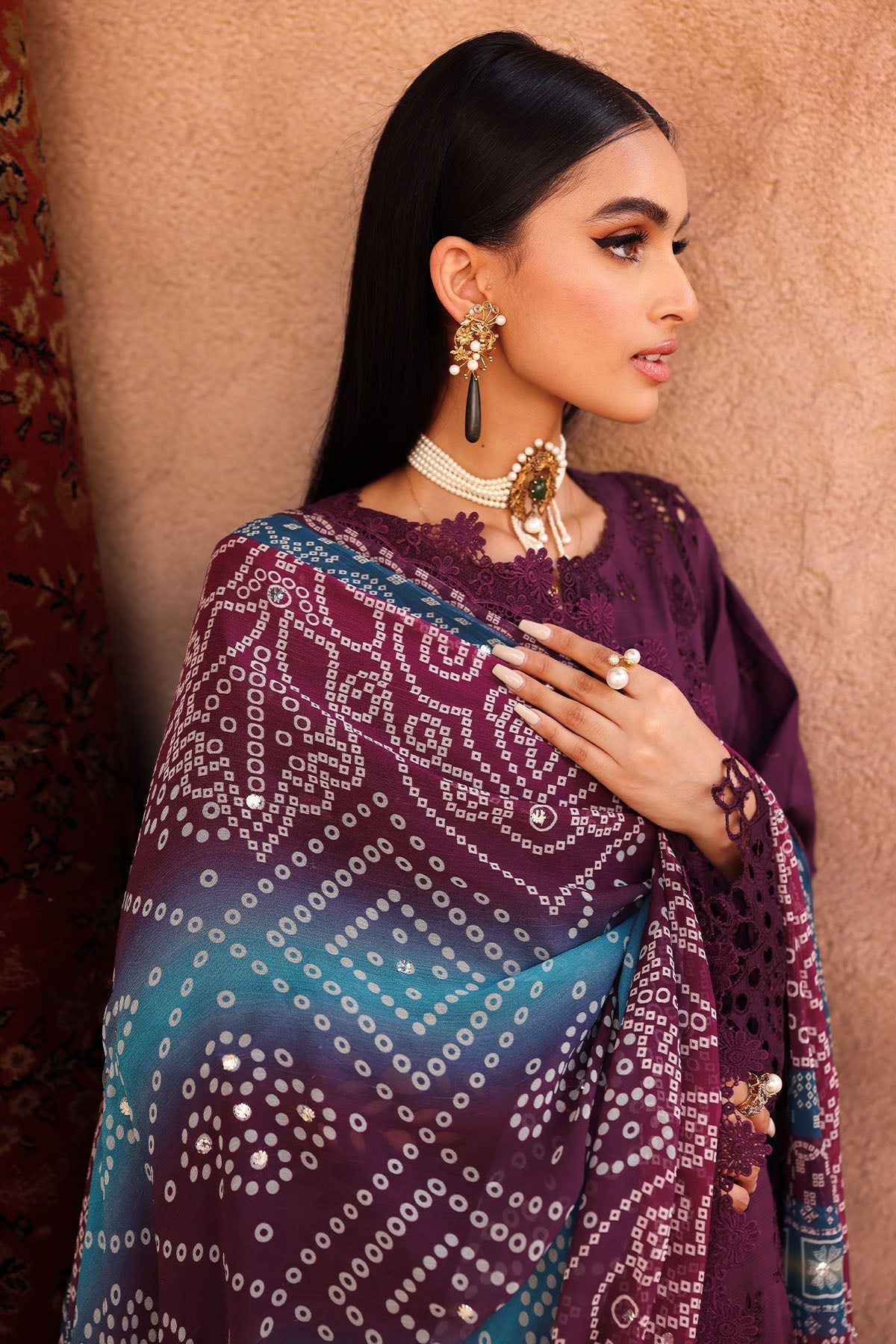 Nureh | Bazaar Lawn | NE-161 -  Nureh Ladies Clothes - Original Designer Dress - House of Maryam