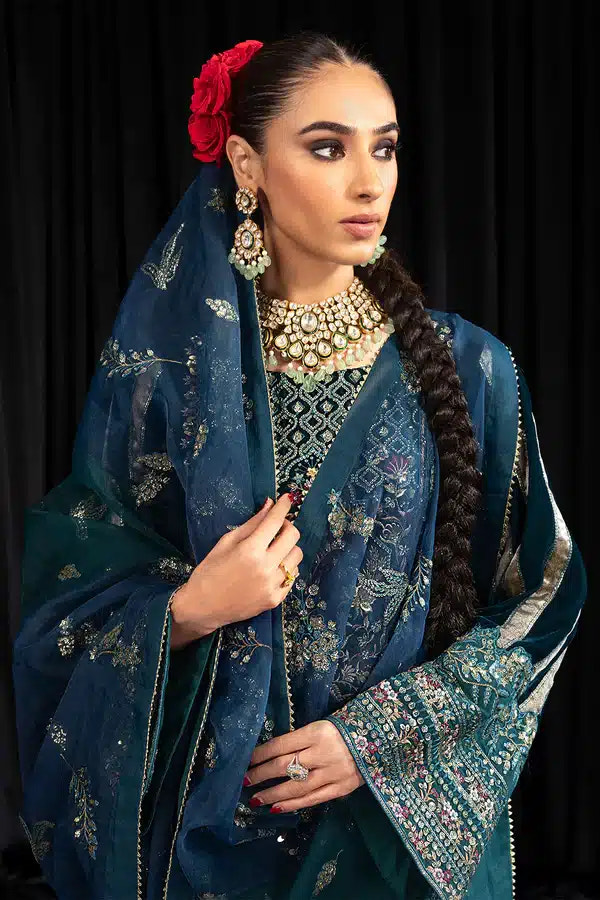 Nureh | Maya Velvet 23 | Lehar -  Nureh Formal - Original Designer Dress - House of Maryam