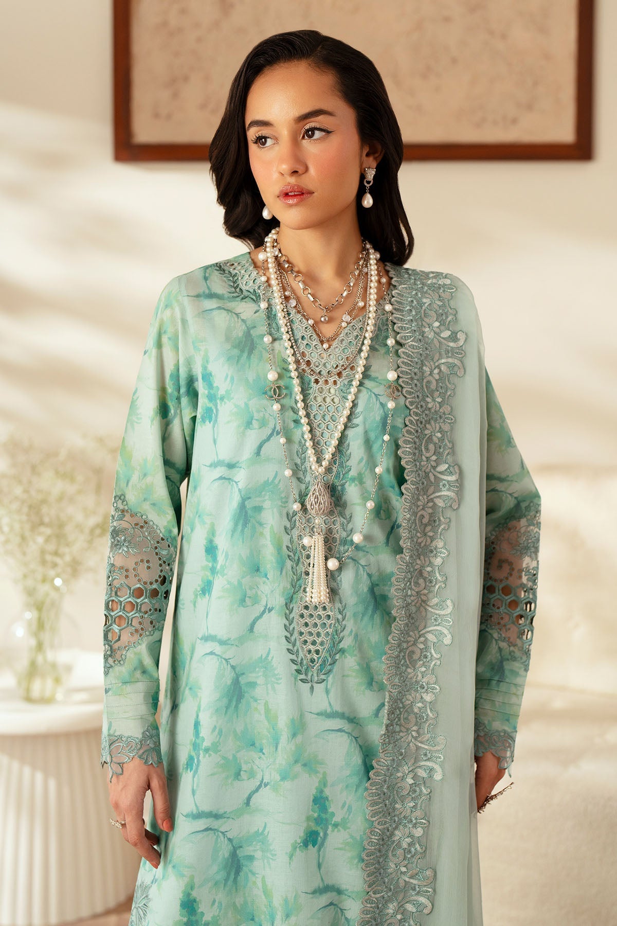 Nureh | Feya Eid Lawn | FE-03 -  Nureh Ladies Clothes - Original Designer Dress - House of Maryam