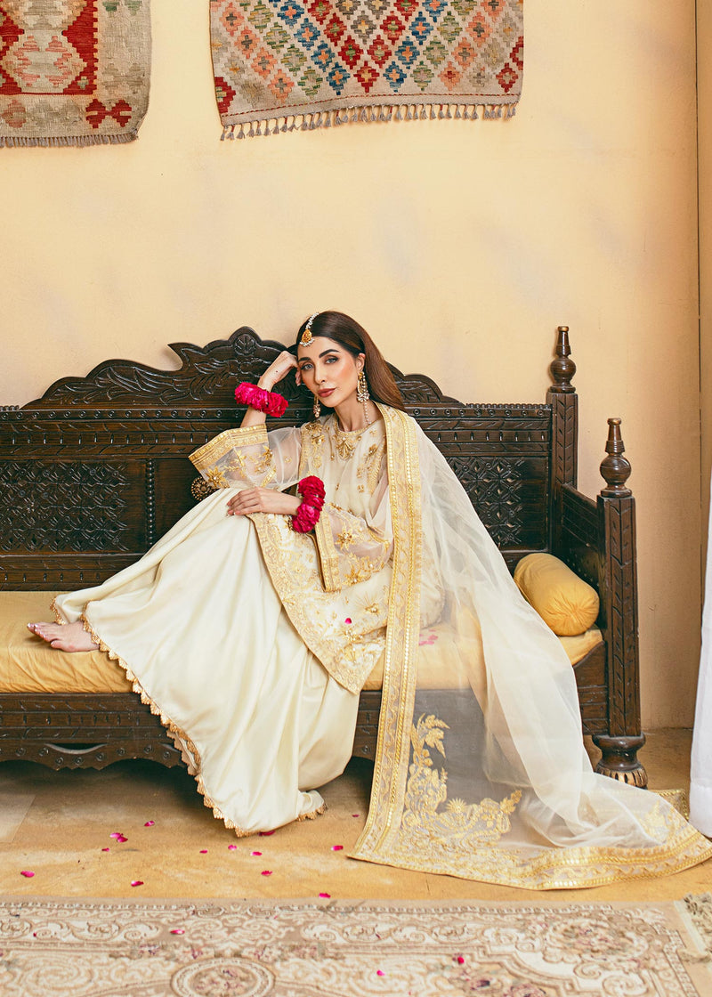 Daud Abbas | Formals Collection | Rasm -  Daud Abbas Formal - Original Designer Dress - House of Maryam