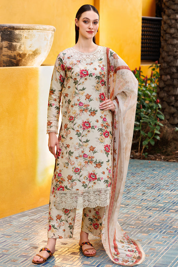 Farasha | Printed Essentials | Ivory Dusk -  Farasha Ladies Clothes - Original Designer Dress - House of Maryam