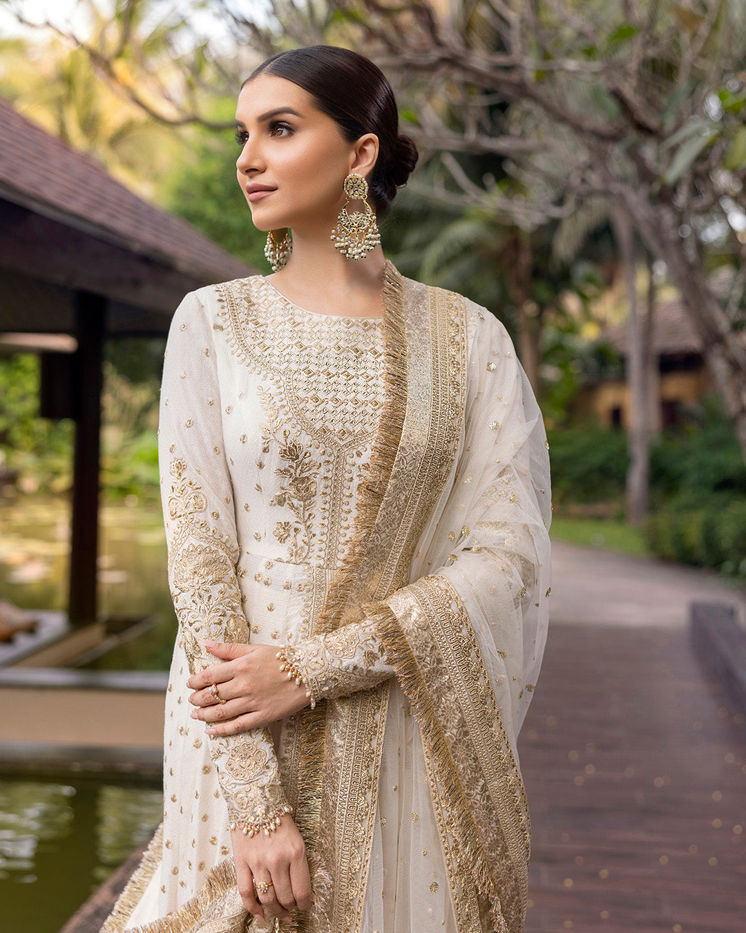 Faiza Saqlain | Zinnia Lawn 25 | Lily -  Faiza Saqlain Ladies Clothes - Original Designer Dress - House of Maryam