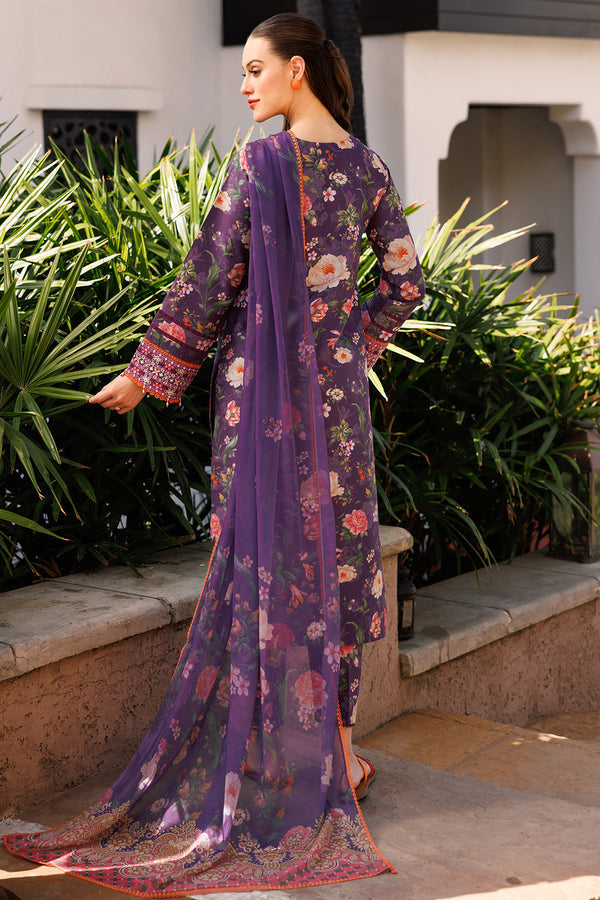 Farasha | Printed Essentials | Majestic Purple -  Farasha Ladies Clothes - Original Designer Dress - House of Maryam