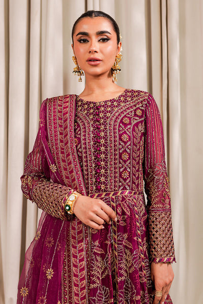 Nureh | Luxury Collection | Crimson -  Nureh Ladies Clothes - Original Designer Dress - House of Maryam