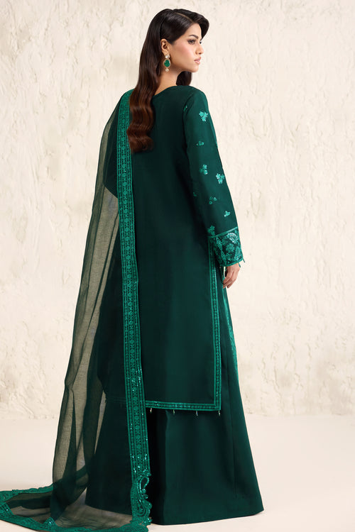 Faiza Saqlain | Reina Formals | Emerald Luxe-2