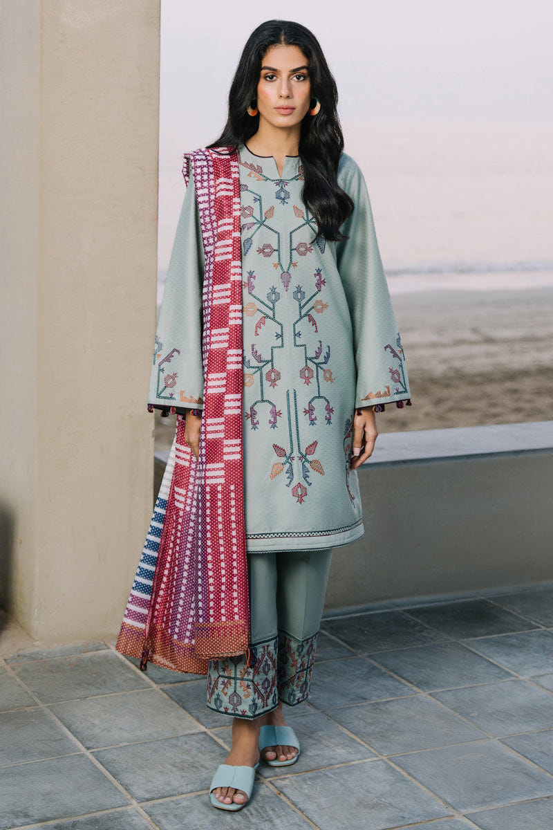 Jazmin | Summer Lawn 25 | USE-9137 -  Jazmin Ladies Clothes - Original Designer Dress - House of Maryam