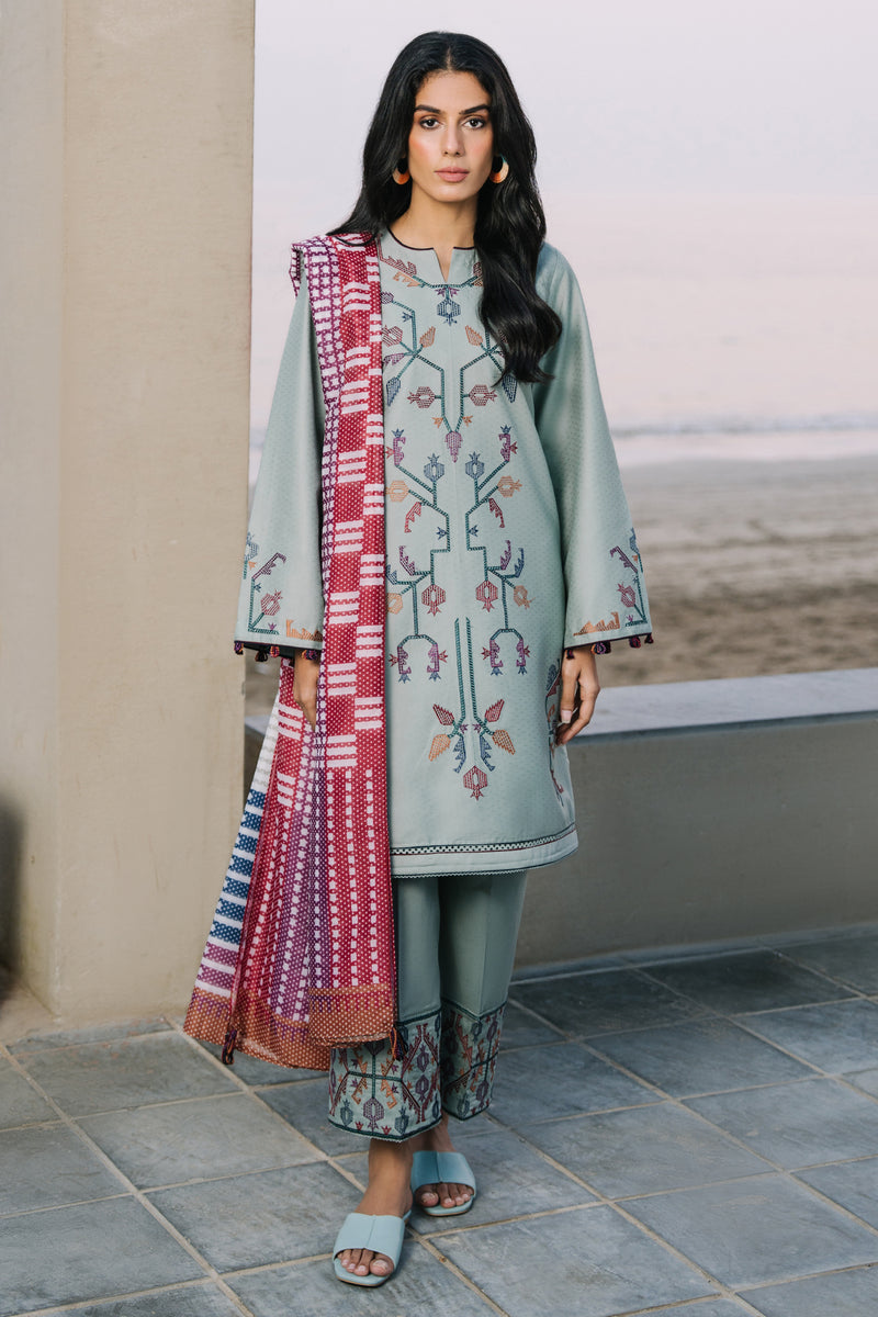 Jazmin | Summer Lawn 25 | USE-9137 -  Jazmin Ladies Clothes - Original Designer Dress - House of Maryam